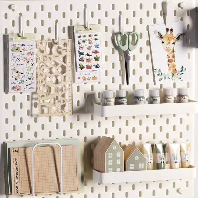 Ikea SKADIS Pegboard , Wall Mounted Easel & Decor for Teenagers and Kids 081 — Скачать