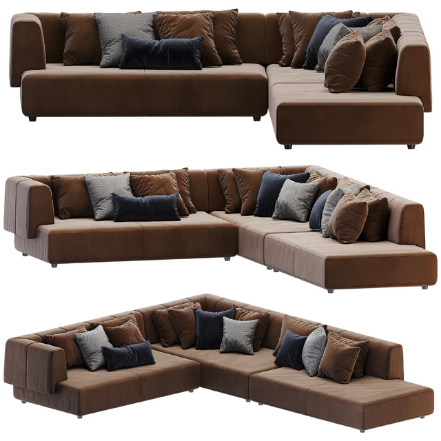 Gallotti & Radice Fiona Soft Sofa — Descargar