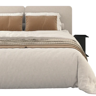 Bed Minotti tatlin cover — Вид 4