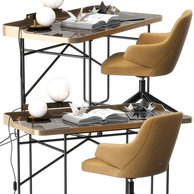 Wolf Keramik desk by Cattelan Italia — Ver 5