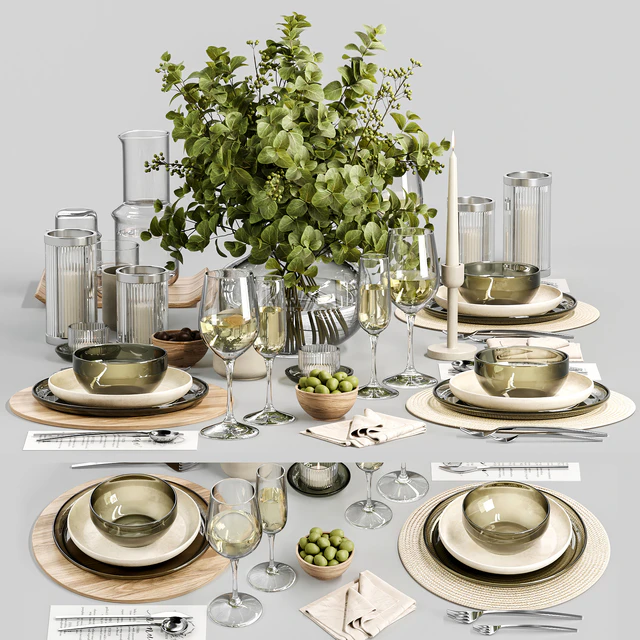 Tableware B016 — Скачать