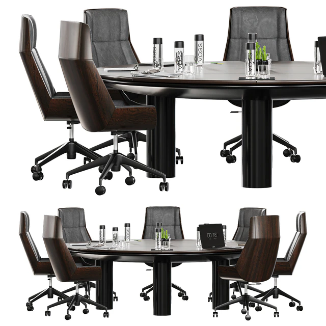 circle meeting table — Скачать