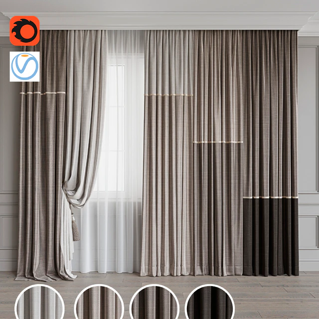 Set of curtains 99 — Download