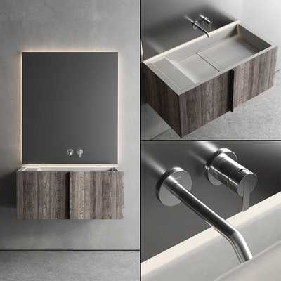 Inbani Paral Vanity Unit Set 3 — Вид 1