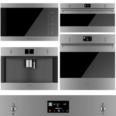 SMEG kitchen appliance set — Ver 1