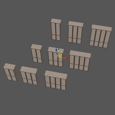 Wardrobe modern 03 — Ver 7