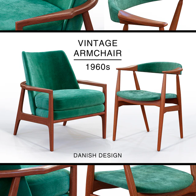 Vintage armchair 1960s — Descargar