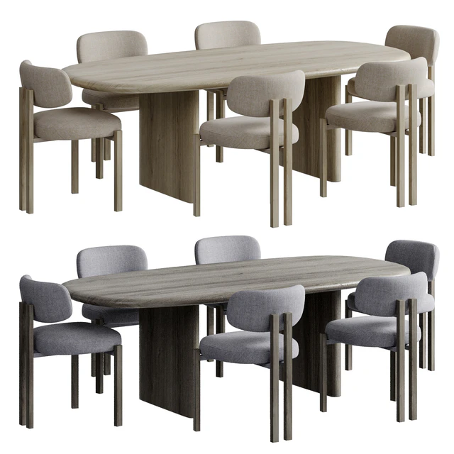 Bay Chair And Sakurai Dining Table — Скачать