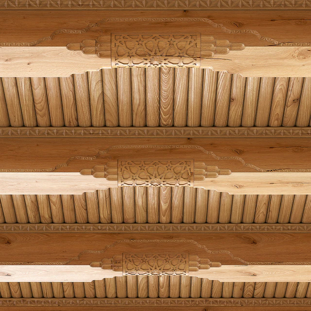 Uzbek carved beam — Descargar