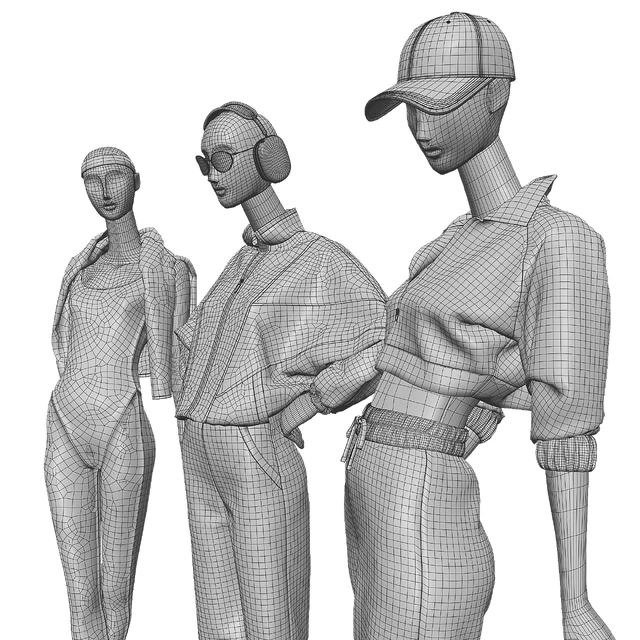 Sportswear on mannequins — Descargar