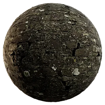mossy stone wall 002 — Descargar