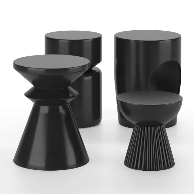 Set of side tables 01 — Скачать