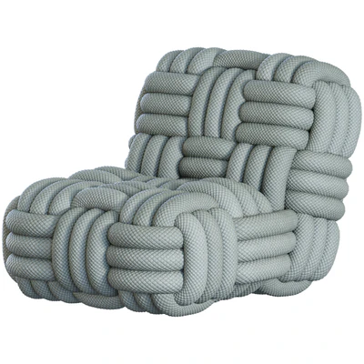 Knitty Lounge Chair by Moooi — Ver 6