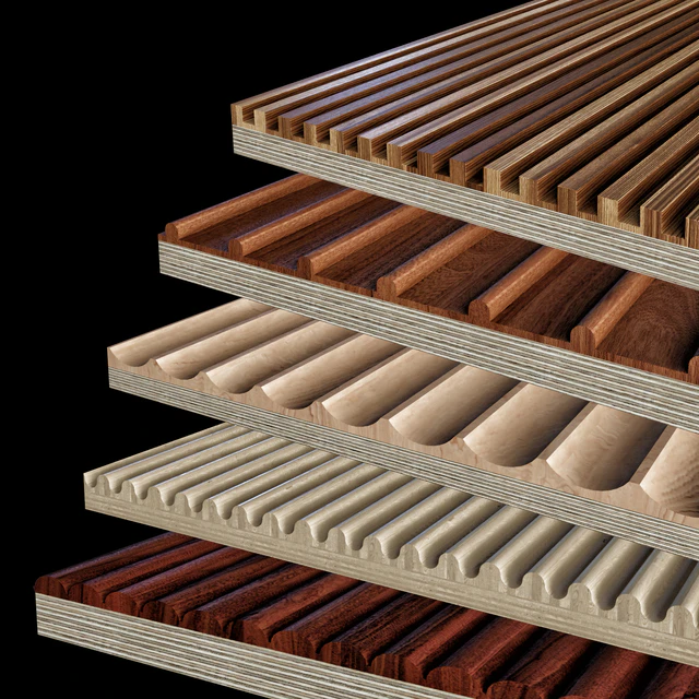 Milled wood panels — Скачать