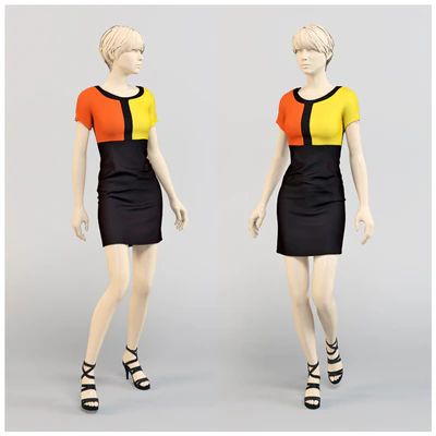 Modern dress. — Ver 1