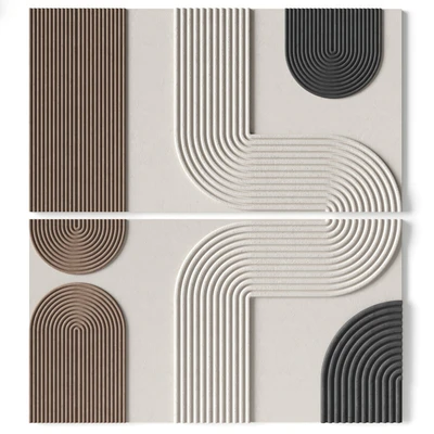 Relief artwork 39 - 3d art wall decor - Panel — Ver 1
