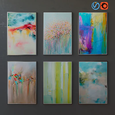 Collection of paintings, abstract art, part 6 — Ver 1