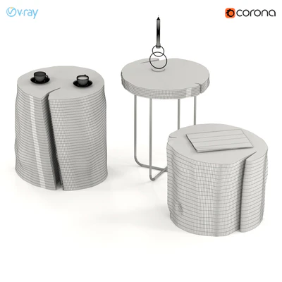Журнальные столики из пней и слэба. — Вид 3