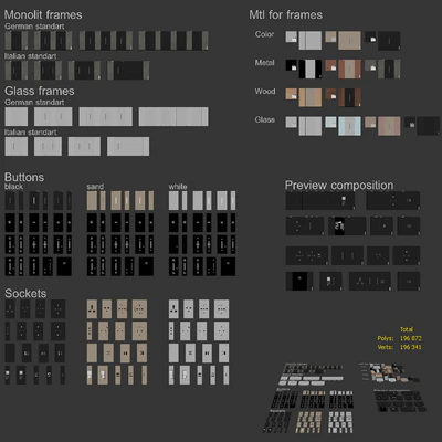 Bticino sockets and switches Living Now series — Ver 7