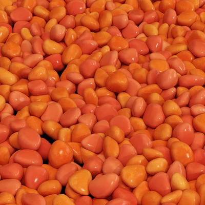 Gravel low decorative orange n2 / Gravel decorative orange No. 2 — Ver 7