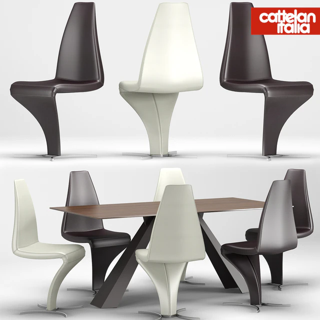 Desk-chair Eliot-betty, Cattelan Italia — Descargar