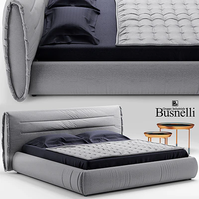 Bed cinova circle bed busnelli — View 1