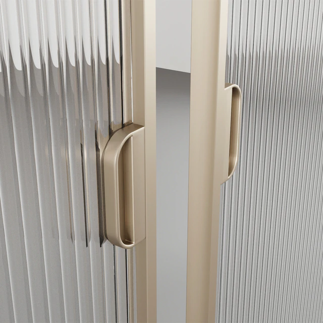 Sliding doors with embossed glass — Download