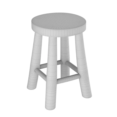 Zara Home Teak Stool — Вид 4