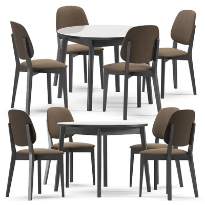 Modern dining set 3 — Ver 1