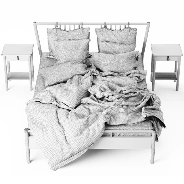 Bed BJORKSNAS Ikea / Ikea — Descargar