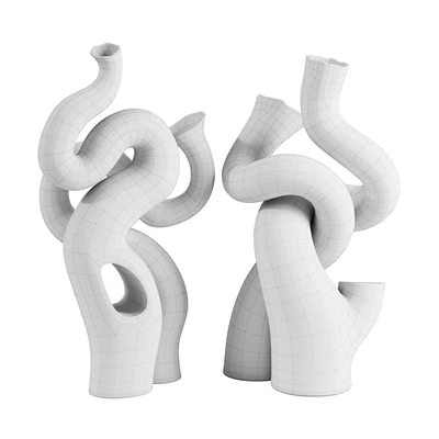 Kerryn levy vases set — Ver 5