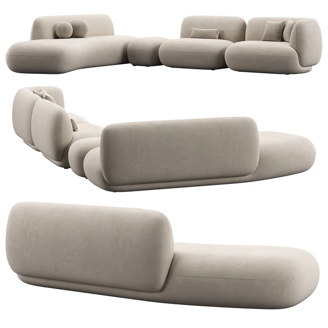 Jade Sofa 2 by Potocco — Descargar