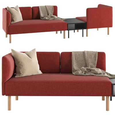 Lillehem 3-seat modular sofa — download