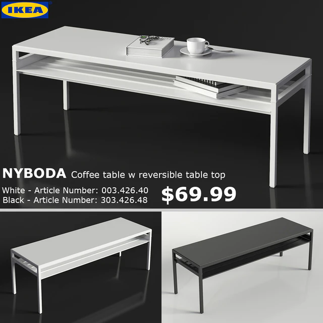 IKEA NYBODA Large Table — Download