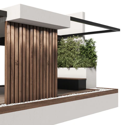 Landscape Furniture with Pergola and Roof garden 20 — Вид 7