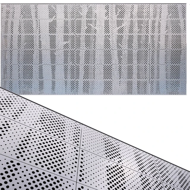 perforated metal panel N23 — Descargar