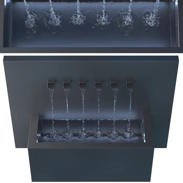Modernist wall fountain — Descargar