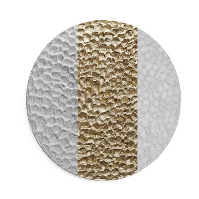 Round Wall panel Nebula Metal art — Ver 3