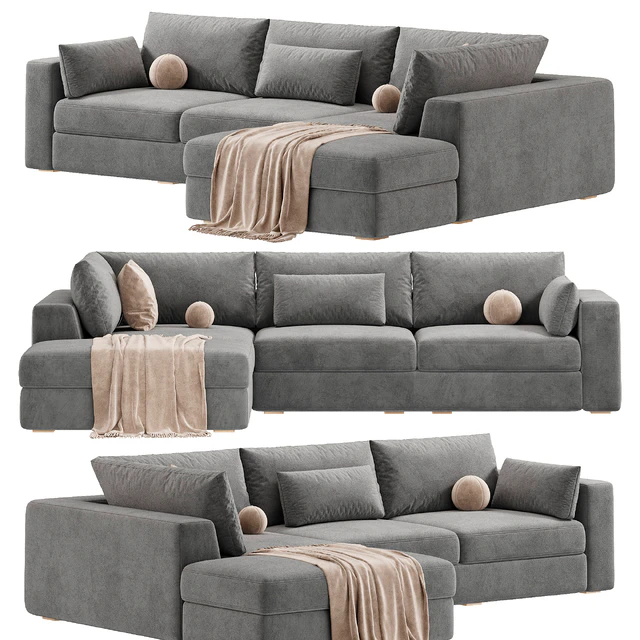 Bumper Sectional Sofa — Download