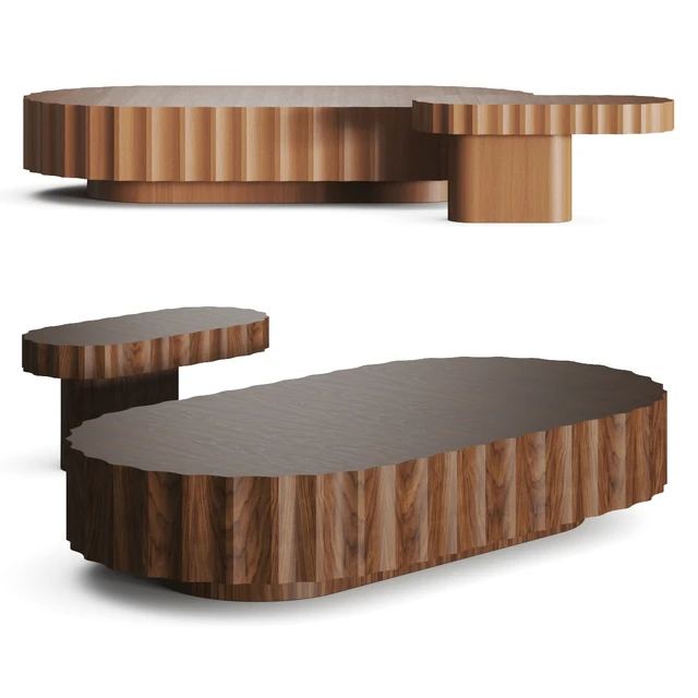 Francesco Balzano Blond Coffee Tables — Descargar