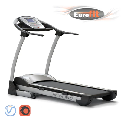 Беговая дорожка Pacifica fitness от Eurofit. Тренажер — Вид 7
