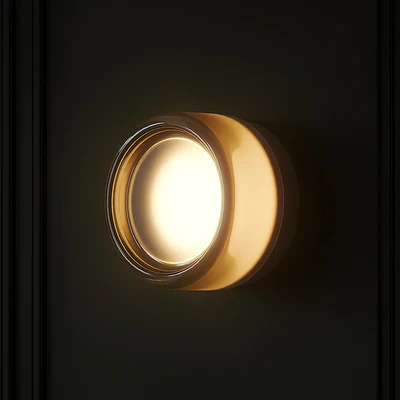 Dimple Smoke Sconce by Rich Brilliant Willing — View 3