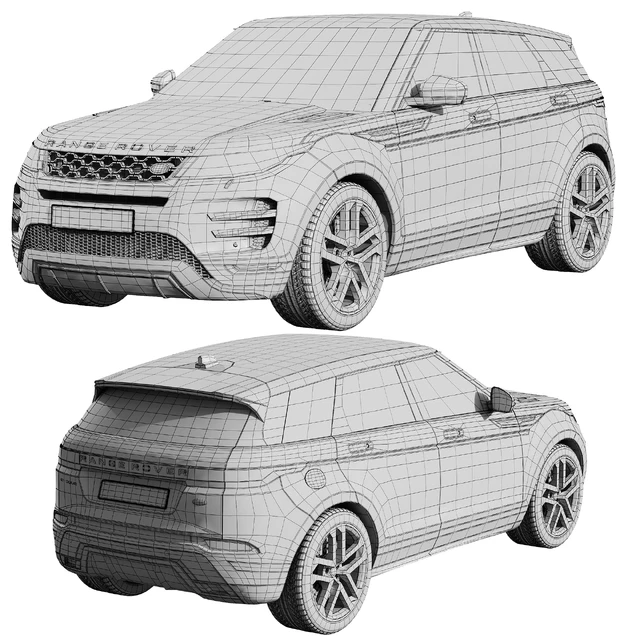 Land Rover Range Rover Evoque R-dynamic 2019 — Скачать