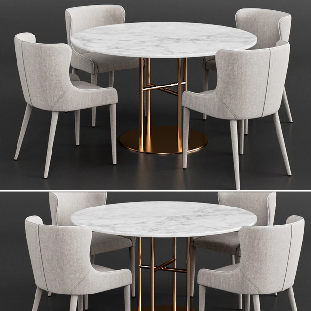 Coco Republic Markson Dining Chair & Flex Dining Table — Descargar