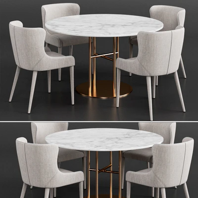 Coco Republic Markson Dining Chair & Flex Dining Table — Descargar