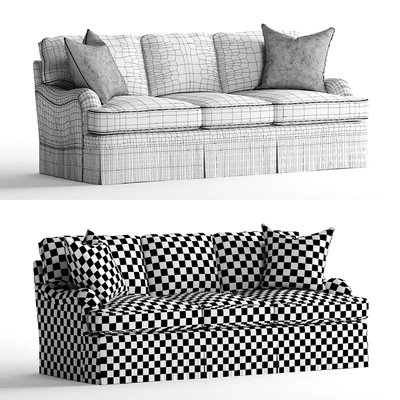 Hickory chair st. Charles Sofa — Ver 3