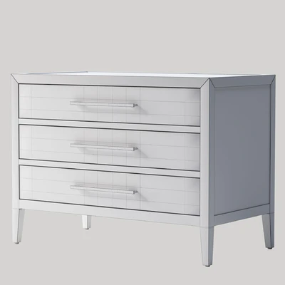French Contemporary Closed Nightstand — Вид 5