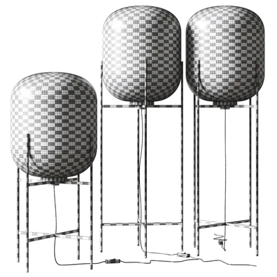 Oda Stripes Large Pulpo Floor Lamp — Ver 4