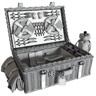  "Les Jardins de la Comtesse" picnic set (vray NEXT) — Ver 3