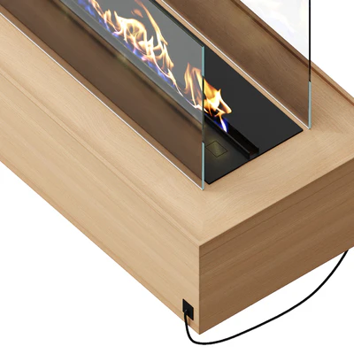 Independent wooden fireplace — Вид 4